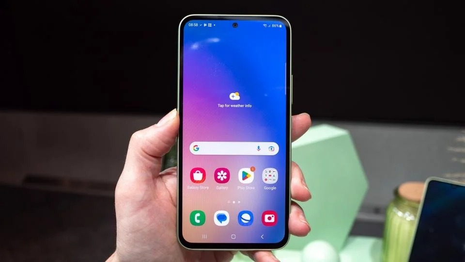 Galaxy A54 thực sự có phần được Samsung 