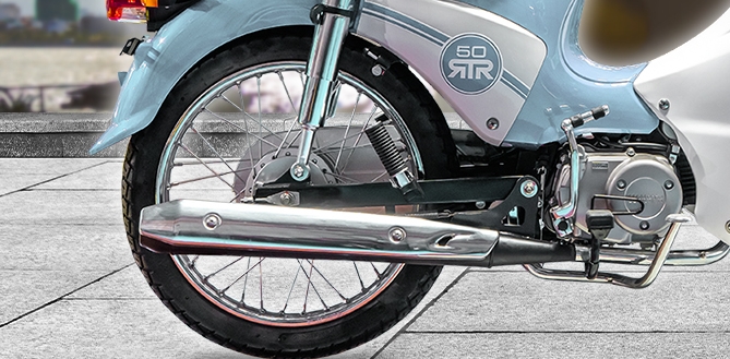 Lộ diện "bản sao" giá rẻ của Honda Super Cub: Thiết kế sắc nét, giá chỉ 13 triệu đồng