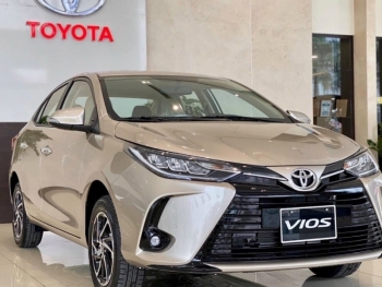 Giá niêm yết và lăn bánh xe Toyota Vios cuối tháng 1/2024