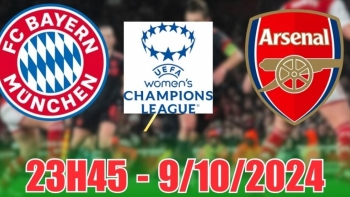 Nhận định C1 Nữ Bayern Munich vs Nữ Arsenal (23h45, 9/10): Đỉnh cao châu Âu, kịch bản ít bàn thắng