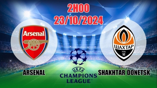 Nhận định C1 Arsenal vs Shakhtar Donetsk (2h00, 23/10) châu Âu vòng bảng: Chỉ tin “Pháo thủ”