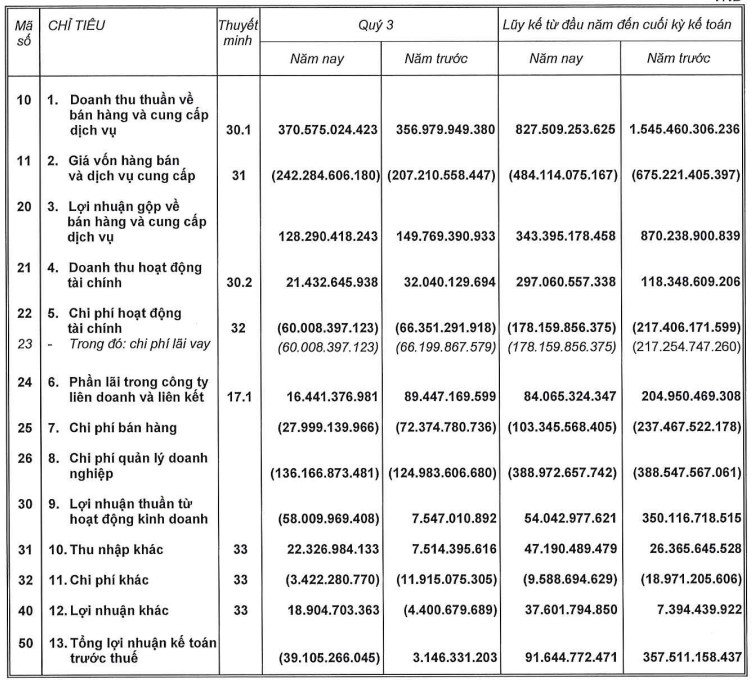 Nam Long (NLG) bị xử lý hơn 2 tỷ đồng tiền thuế, lợi nhuận 9 tháng rớt sâu 83%