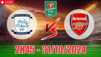 Nhận định Preston North End vs Arsenal (2h45, 31/10) cúp Liên đoàn Anh: Chấp căng, kèo "pháo thủ" lung lay