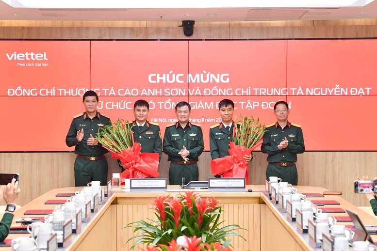 Chân dung hai Phó Tổng giám đốc của Tập đoàn Viettel vừa bổ nhiệm