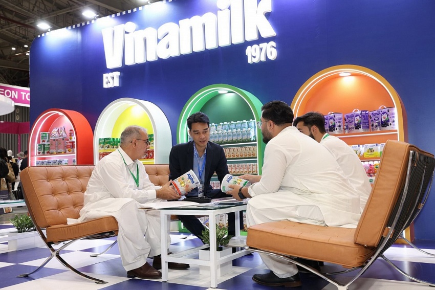 Vinamilk thu hút các nhà mua hàng, chuỗi phân phối quốc tế tại Vietnam International Sourcing Expo 2024