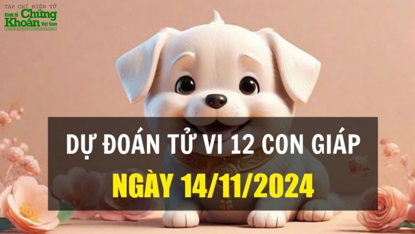 Dự đoán tử vi ngày 14/11/2024 của 12 con giáp: Dần cơ hội thăng tiến, Tuất bất ngờ dính thị phi