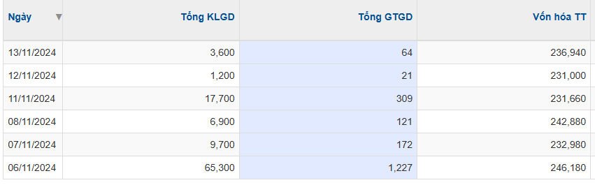 VSI tạm ứng cổ tức năm 2024 tỷ lệ 10%