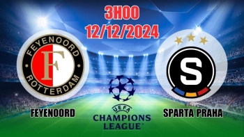 Soi tỷ lệ, nhận định Feyenoord vs Sparta Praha (3h00, 12/12) C1 châu Âu: Thế trận một chiều