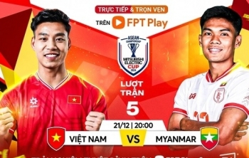 Link xem trực tiếp Việt Nam vs Myanmar: Trận đấu định đoạt ngôi nhất bảng B