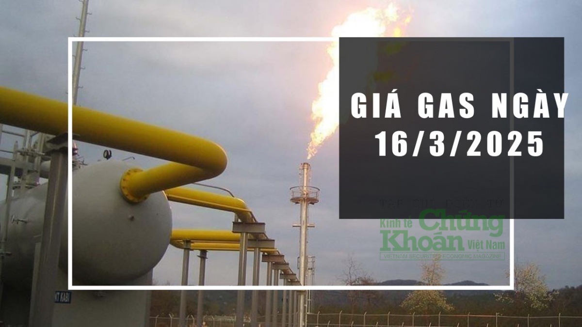 Giá gas hôm nay 16/3/2025: Đã chạm đáy hay còn lao dốc?