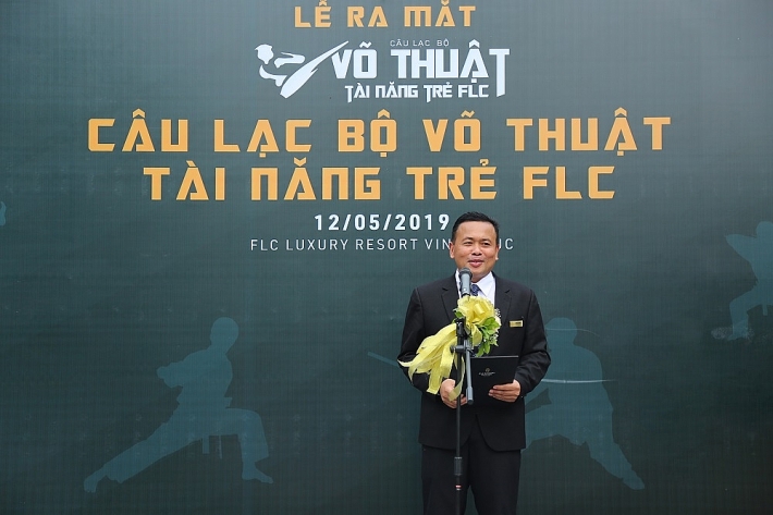 chinh thuc ra mat va khai giang khoa 1 cau lac bo vo thuat tai nang tre flc