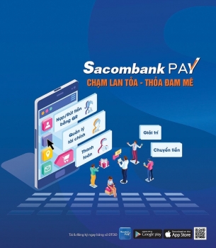 Sacombank với nhiều hình thức thanh toán đột phá