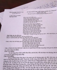 Cả nước có 25 thí sinh vi phạm quy chế thi môn Ngữ văn