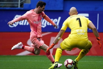 Kết quả bóng đá: Eibar 2–2 Barcelona (Vòng 38 La Liga)