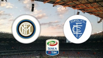 Bóng đá Ý: Inter Milan vs Empoli (1h30, 27/5, vòng 38 Serie A)