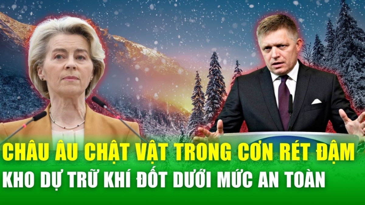 Châu Âu “điêu đứng” vì rét đậm khi mất dòng chảy khí đốt từ Nga