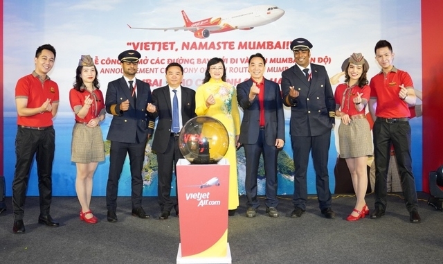 Vietjet Air chính thức khai trương 4 đường bay kết nối Việt Nam - Ấn Độ