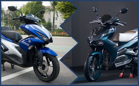 Xe máy tay ga tầm giá 60 triệu: 'Kẻ tám lạng người nửa cân' chọn Yamaha NVX 155 hay Honda Air Blade 150?