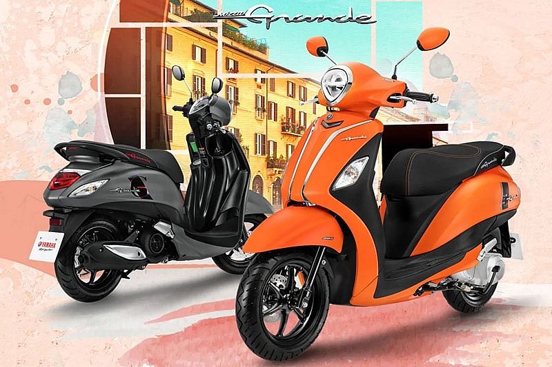 Yamaha Grande 2022: Xe máy tay ga sang chảnh, khả năng tiết kiệm xăng vượt trội