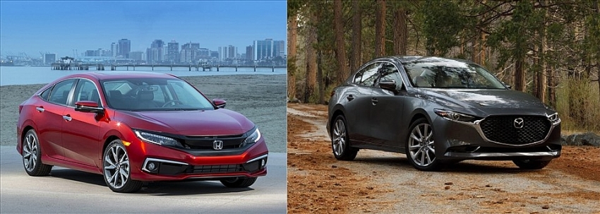 Nên chọn Honda Civic 2021 hay Mazda3 2021: Cuộc đối đầu kịch tính nhất phân khúc