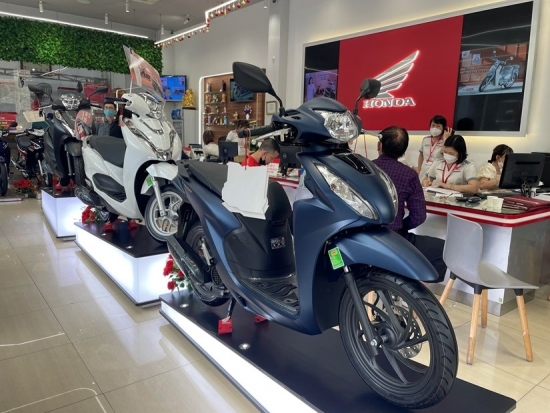 Bảng giá xe máy Honda Vision 2022 mới nhất ngày 7/8 tại TP.HCM: Giá từ 45 triệu đồng