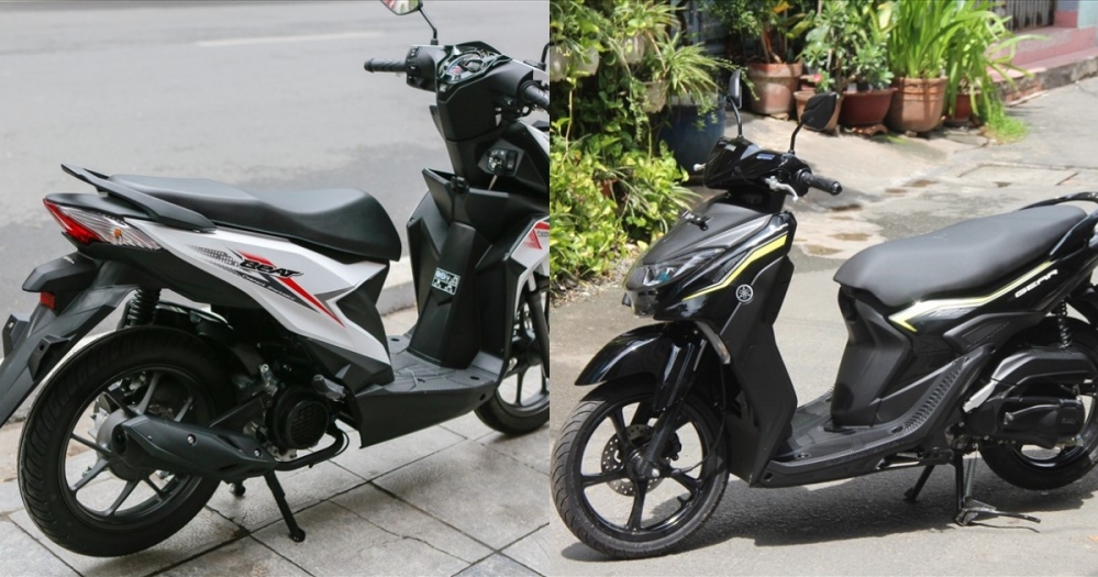 Xe tay ga nhập khẩu dưới 40 triệu: Nên chọn xe máy Yamaha Gear 125 hay Honda BeAT?