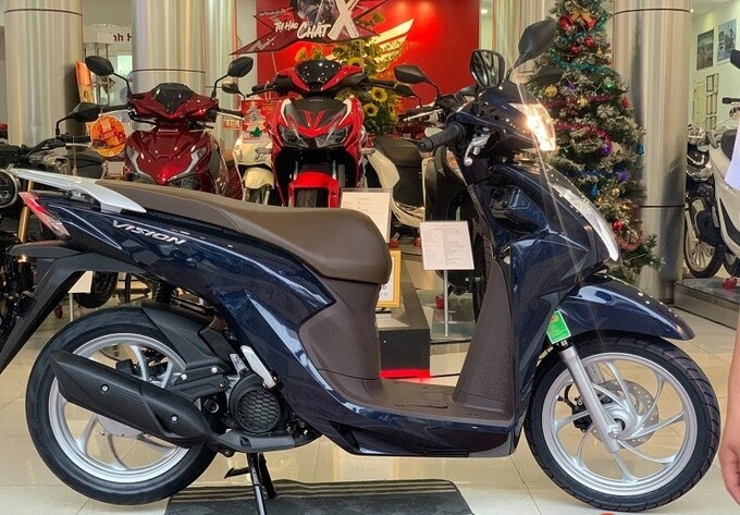 Bảng giá xe máy Honda Vision 2022 mới nhất ngày 19/8 tại Hà Nội