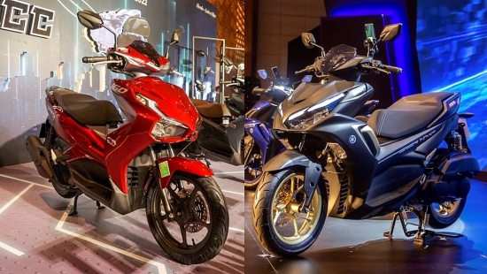 Giá xe máy chạm đáy, nên chọn Yamaha NVX hay Honda Air Blade?