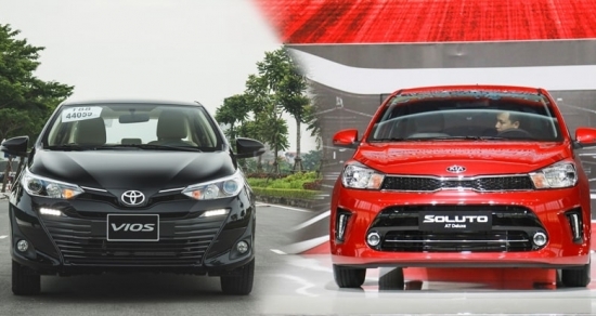 Toyota Vios 2022 và Kia Soluto 2022: "Một chín một mười", khó cho người lựa chọn!