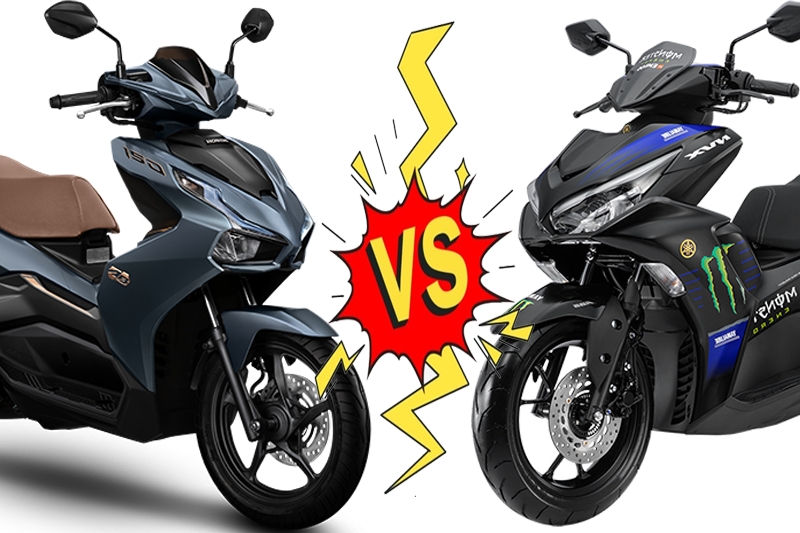 Cùng giảm giá, chọn xe máy Honda Air Blade hay Yamaha NVX để hợp túi tiền?