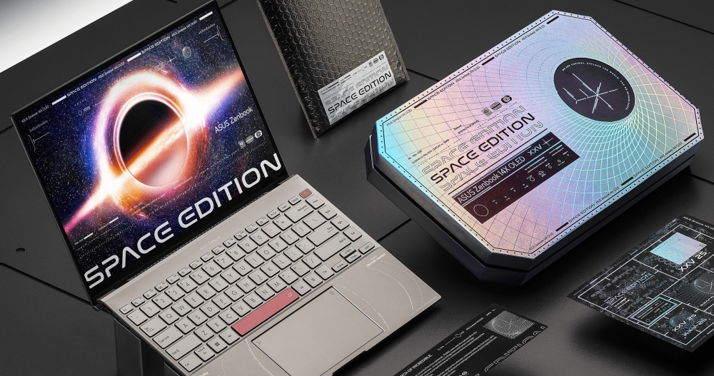 Laptop ASUS Zenbook 14X OLED Space Edition: Lấy cảm hứng từ "quỹ đạo của các hành tinh"