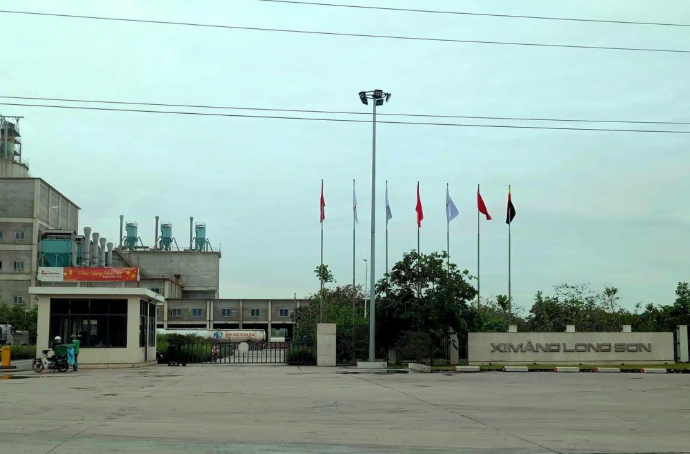 Xi măng Long Sơn bị xử phạt hơn nửa tỷ đồng