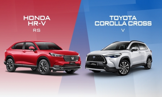 So sánh Honda HRV 2022 & Toyota Corolla Cross 2022: Đâu là chiếc SUV đô thị vượt trội?