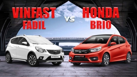 Tài chính 350 triệu nên chọn Honda Brio hay VinFast Fadil để chạy trong nội đô?