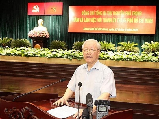 Thành phố Hồ Chí Minh cần không ngừng nâng cao năng lực lãnh đạo, sức chiến đấu của Đảng bộ