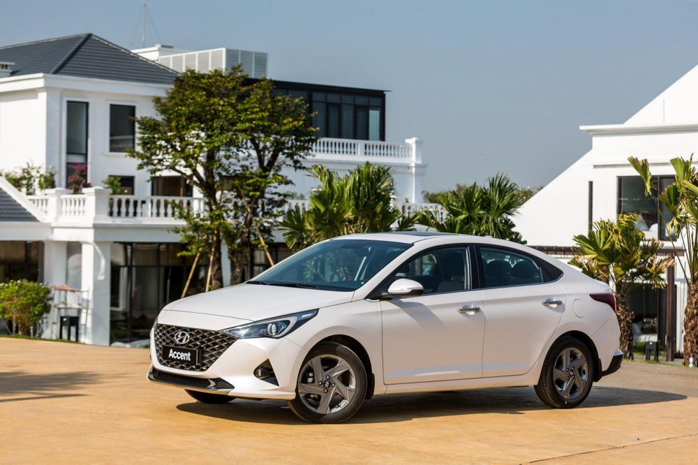 Mua xe ô tô Hyundai Accent 2022 trả góp trong tháng 9 cần trả trước bao nhiêu tiền?