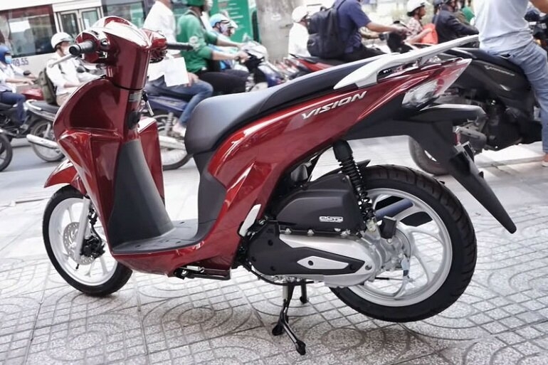 Xe máy Honda Vision đăng ký năm 2014 được chào bán với giá chỉ gần 14 triệu đồng