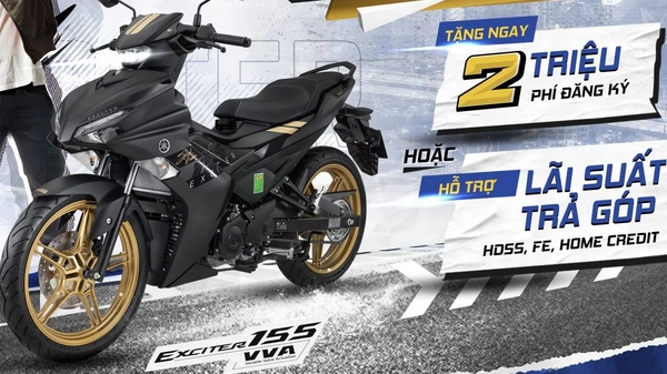 Bảng giá xe máy Yamaha mới nhất tháng 10/2022: Khuyến mại cho xe Exciter