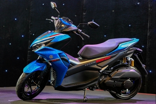 "Biến thể" mới của xe máy Yamaha NVX 155 2022 lộ diện tại đại lý: Diện mạo đẹp từng milimet