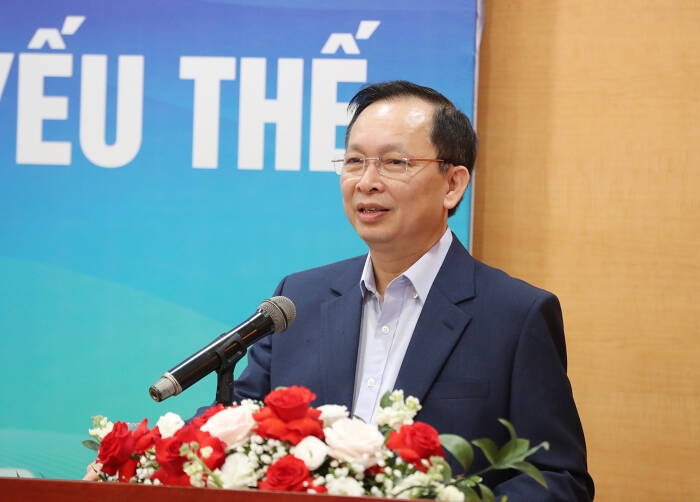   Phó Thống đốc Đào Minh Tú phát biểu tại Hội thảo (Nguồn: Tạp chí Thị trường Tài chính Tiền tệ)