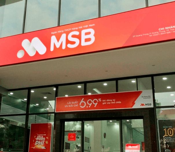 MSB báo lãi hơn 4.800 tỷ đồng trong 9 tháng, hoàn thành 70% kế hoạch