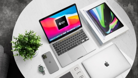 MacBook Pro M1 2020 "siêu sale": "Cày" cả ngày không lo hết pin