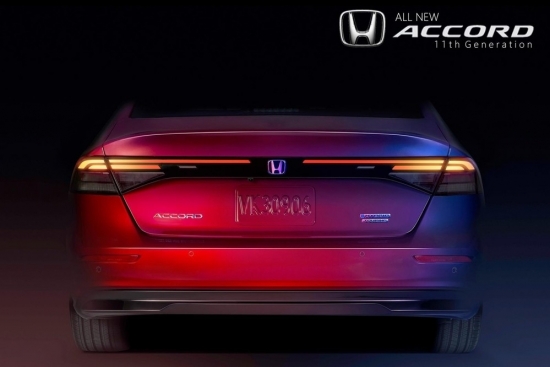 Honda Accord 2023 chính thức lộ diện, chuẩn bị trình làng vào tháng 6 năm sau