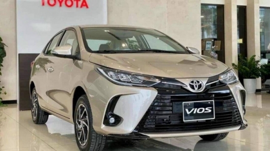 Mua trả góp Toyota Vios 2022 trong tháng 11 cần trả trước bao nhiêu tiền?