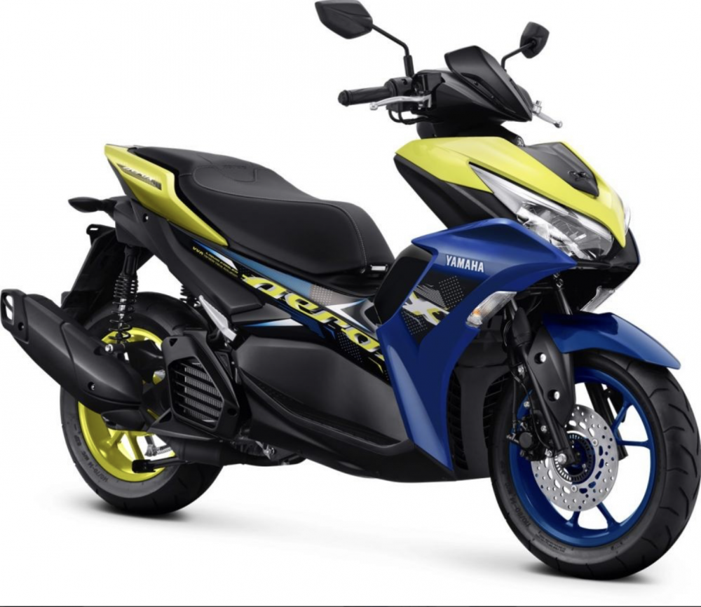 Xe máy Yamaha Aerox mới ra mắt với giá vô cùng hấp dẫn, tự tin đối đầu Honda Air Blade