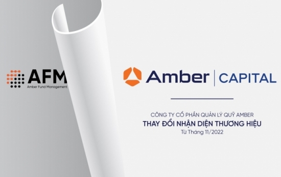 Quản lý Quỹ Amber thay đổi nhận diện thương hiệu