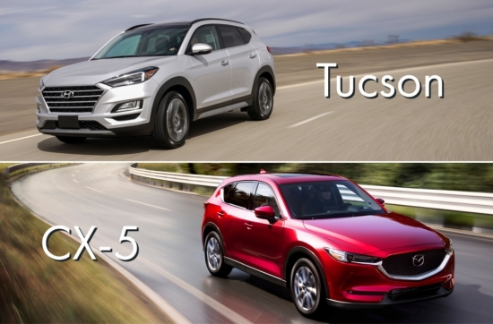 "Cân não" giữa Hyundai Tucson và Mazda CX-5: Tân binh đối đầu với "lão làng"