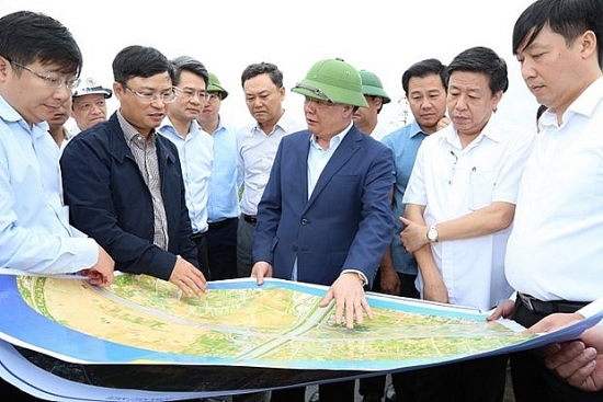 TP Hà Nội đôn đốc tiến độ xây dựng dự án đường Vành đai 4