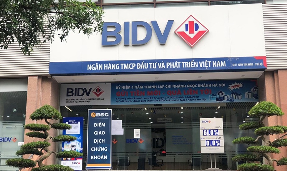 Tỷ giá ngoại tệ tại ngân hàng BIDV giảm diện rộng
