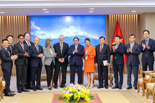 Thủ tướng Phạm Minh Chính tiếp đoàn Hội đồng Kinh doanh Hoa Kỳ-ASEAN
